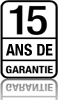 15 ans de garantie sur portes et chassis